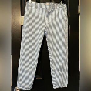 Blue Pinstripe Chino 